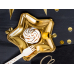 Paper Plates Star, gold, 18cm (1 pkt / 6 pc.)