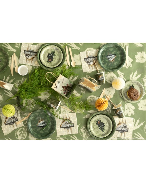 Paper plates Jurassic World, 23 cm, mix (1 pkt / 6 pc.)