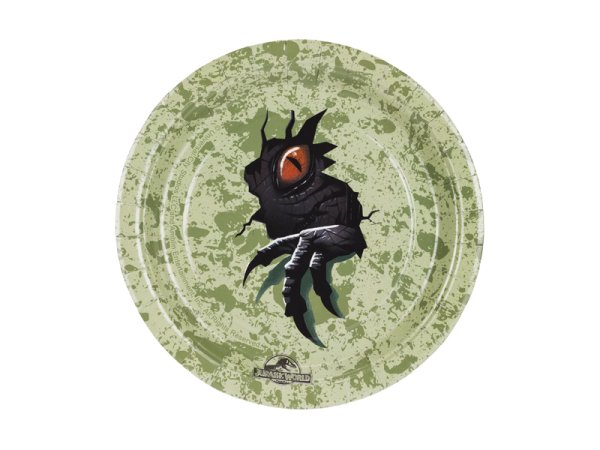 Paper plates Jurassic World, 18 cm, mix (1 pkt / 6 pc.)