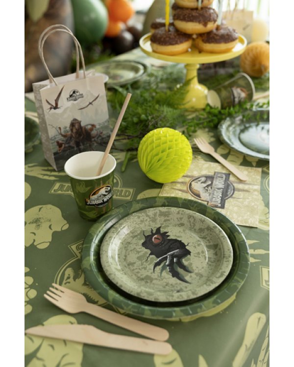 Paper plates Jurassic World, 18 cm, mix (1 pkt / 6 pc.)