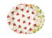 Plates Fruits, 20.5 cm, mix (1 pkt / 6 pc.)