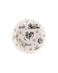 Paper plates Harry Potter, 23 cm, beige (1 pkt / 6 pc.)