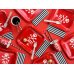 Plates Pirates Party, red, 20x20cm (1 pkt / 6 pc.)