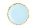 Plates, light blue, 18cm (1 pkt / 6 pc.)