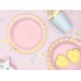 Plates, light pink, 18cm (1 pkt / 6 pc.)