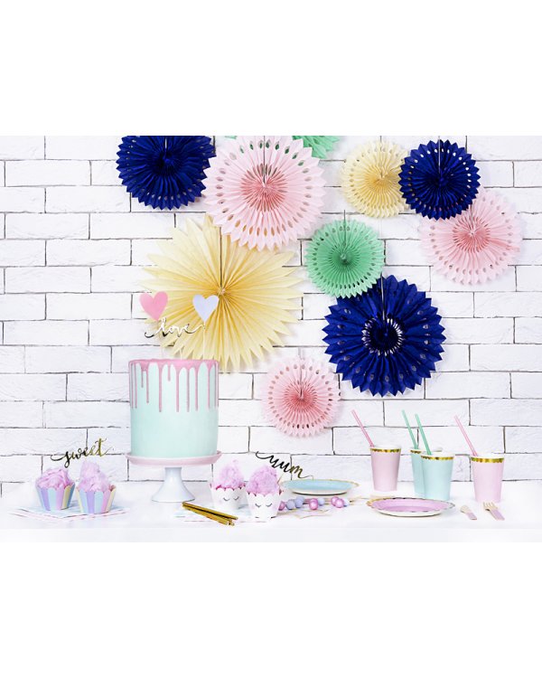 Plates, mint, 18cm (1 pkt / 6 pc.)