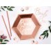 Plates Bride squad, rose gold, 23cm (1 pkt / 6 pc.)
