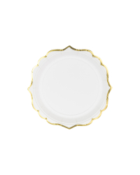 Plates, white, 18.5 cm (1 pkt / 6 pc.)