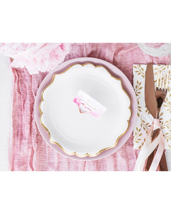 Plates, white, 18.5 cm (1 pkt / 6 pc.)