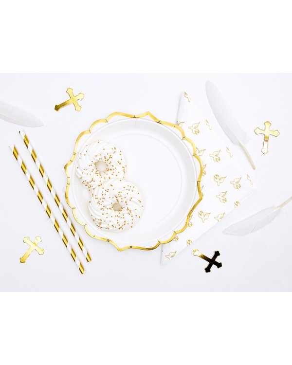 Plates, white, 18.5 cm (1 pkt / 6 pc.)