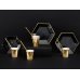 Plates Let's Celebrate, black, 23cm (1 pkt / 6 pc.)