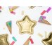 Paper Plates Star, gold, 23cm (1 pkt / 6 pc.)