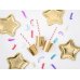 Paper Plates Star, gold, 23cm (1 pkt / 6 pc.)