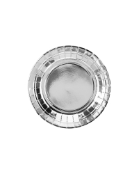 Plates, silver, 18cm (1 pkt / 6 pc.)