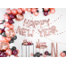 Round paper plates, rose gold, 18cm (1 pkt / 6 pc.)