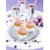 Round plates, silver, 23cm (1 pkt / 6 pc.)
