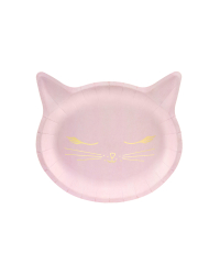 Plates Cat,  22x20cm (1 pkt / 6 pc.)