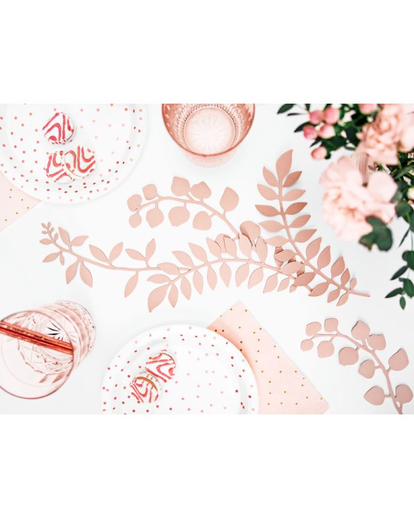 Plates Polka Dots, white, 18cm (1 pkt / 6 pc.)
