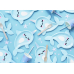 Paper plates Narwhal, mix, 18.5x29cm (1 pkt / 6 pc.)