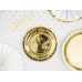 Plates, gold, 18cm (1 pkt / 6 pc.)