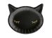 Paper plates Cat, black, 22x20cm (1 pkt / 6 pc.)