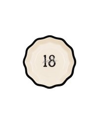 Paper plates ''Hello 18'', mix, 18 cm (1 pkt / 6 pc.)