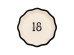 Paper plates ''Hello 18'', mix, 18 cm (1 pkt / 6 pc.)