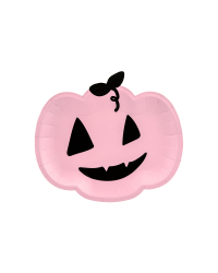 Plates Pumpkin, pink, 25x22cm (1 pkt / 6 pc.)