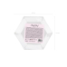 Plates Happy B'day!, light powder pink, 20cm (1 pkt / 6 pc.)