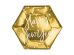 Plates Happy New Year, gold, 20cm (1 pkt / 6 pc.)