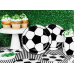 Plates Football, mix, 18cm (1 pkt / 6 pc.)