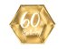 Plates 60th Birthday, gold, 20cm (1 pkt / 6 pc.)