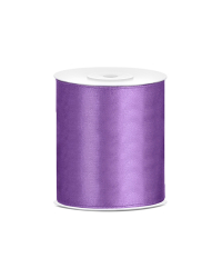 Satin Ribbon, lavender, 100mm/25m