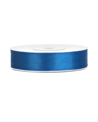 Satin Ribbon, blue, 12mm/25m (1 pc. / 25 lm)