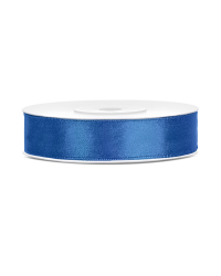 Satin Ribbon, royal blue, 12mm/25m (1 pc. / 25 lm)