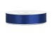 Satin Ribbon, navy blue, 12mm/25m (1 pc. / 25 lm)