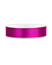 Satin Ribbon, fuchsia, 12mm/25m (1 pc. / 25 lm)