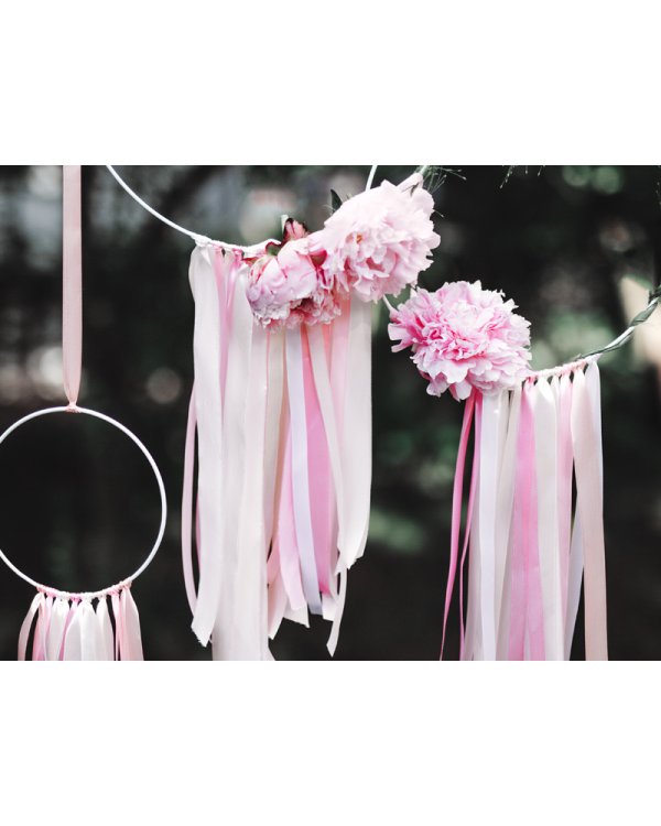 Satin Ribbon, white, 25mm/25m (1 pc. / 25 lm)