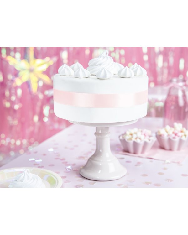 Satin Ribbon, light powder pink, 25mm/25m (1 pc. / 25 lm)