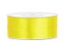 Satin Ribbon, yellow, 25mm/25m (1 pc. / 25 lm)