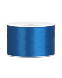 Satin Ribbon, blue, 38mm/25m