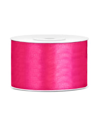 Satin Ribbon, dark pink, 38mm/25m