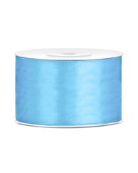 Satin Ribbon, sky-blue, 38mm/25m