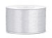 Satin Ribbon, silver, 38mm/25m