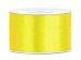 Satin Ribbon, yellow, 38mm/25m
