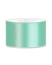 Satin Ribbon, mint, 38mm/25m