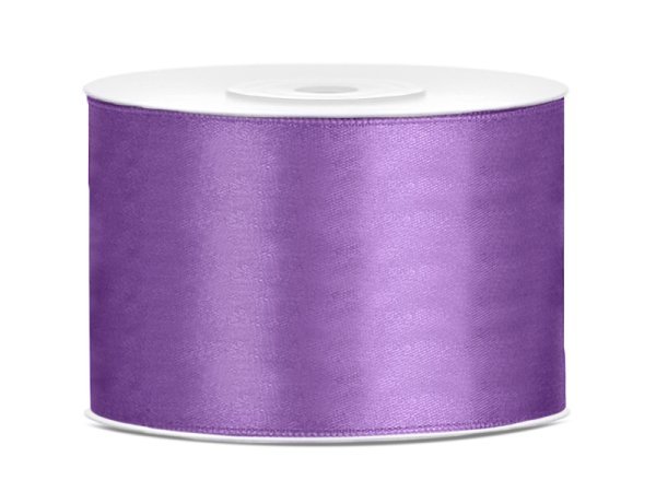 Satin Ribbon, lavender, 50mm/25m