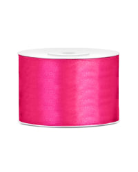 Satin Ribbon, dark pink, 50mm/25m