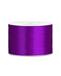 Satin Ribbon, purple, 50mm/25m