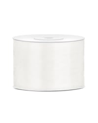 Satin Ribbon, light cream, 50mm/25m